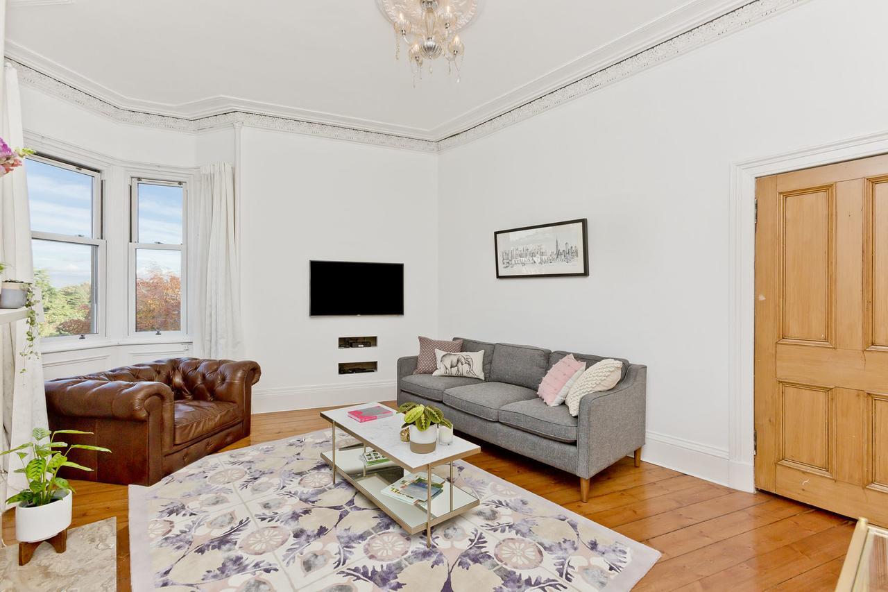 Belhaven Terrace Apartment Edinburgh Exterior foto